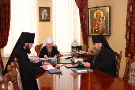 Заседание Архиерейского совета Ставропольской митрополии