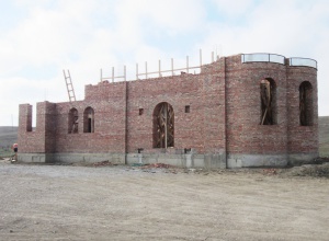 Новый храм возводится в станице Урухской
