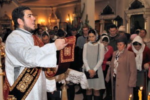 Епископ Гедеон возглавил Рождественские богослужения в г. Георгиевске