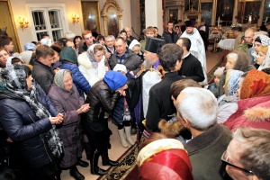 Епископ Гедеон возглавил Рождественские богослужения в г. Георгиевске