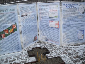 В селе Прасковея молились о невинно убиенных младенцах и их матерях, совершивших грех аборта