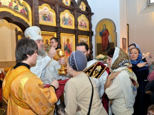 Архиерейские служения в храме Всемилостивого Спаса г. Сергиев Посад