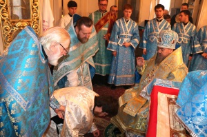 В праздник Сретения Господня епископ Гедеон совершил пресвитерскую и диаконскую хиротонии