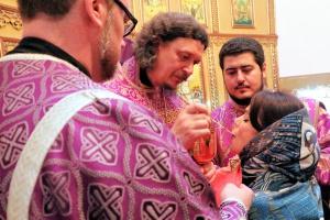 В праздник Торжества Православия Правящий архиерей совершил литургию в Георгиевском храме