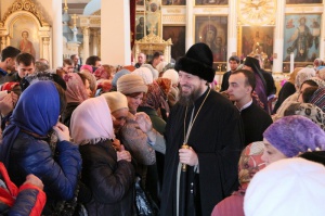 В Неделю 2-ю Великого поста в Георгиевске побывал епископ Краснослободский и Темниковский Климент
