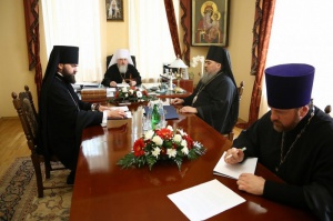 Епископ Гедеон принял участие в заседании Архиерейского совета Ставропольской митрополии