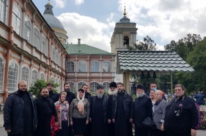 Паломничество на Соловки завершилось посещением Александро-Невской лавры в Санкт-Петербурге