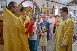 В храмах епархии отпраздновали память святого князя Владимира, Крестителя Руси