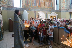 Архиерейская литургия и молебен перед началом учебного года