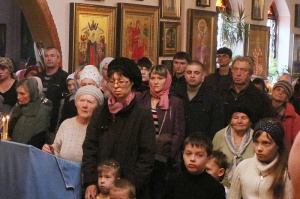 Архиерейская литургия в Георгиевском храме Георгиевска