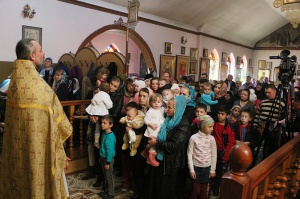 Епископ Гедеон совершил Литургию в Георгиевском храме г. Георгиевска