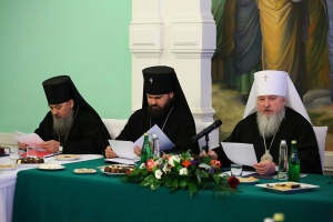 Епископ Гедеон принял участие в заседании Попечительского совета СтДС