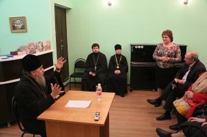 В «Горнице» прошла традиционная декабрьская встреча епископа Гедеона с представителями общественности Георгиевска и Георгиевского района