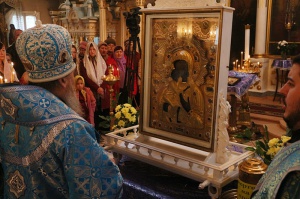 Феодоровская икона Божией Матери принесена в Георгиевск