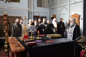 В городе Благодарном совершена исповедь и прошло общее собрания духовенства Благодарненского округа