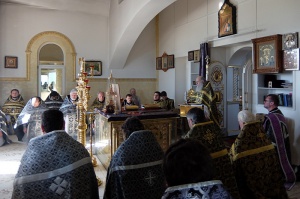 В храме станицы Незлобной прошло собрание духовенства Георгиевского округа