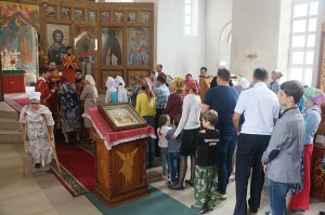Епископ Гедеон посетил с архипастырским визитом город Нефтекумск