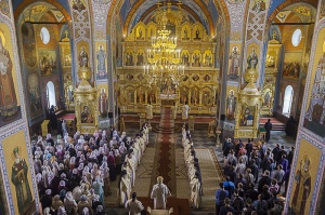 Епископ Гедеон принял участие в престольных торжествах Спасо-Преображенского Валаамского монастыря