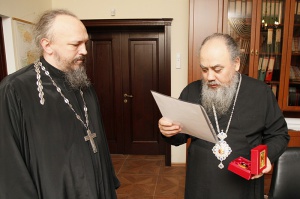 В Кафедральный собор Георгиевской епархии передана частица мощей святого праведного Павла Таганрогского