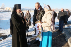 Епископ Гедеон возглавил всенощное бдение в Свято-Троицком храме села Каменная Балка