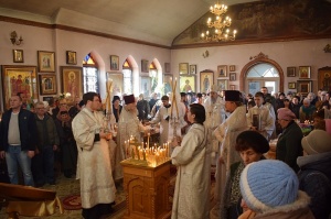 Архиерей возглавил поминовение усопших в Георгиевском храме города Георгиевска