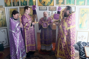 Епископ Гедеон посетил село Новая Жизнь