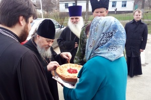 Епископ Гедеон посетил молитвенный дом в посёлке Ставропольском