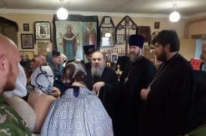 Епископ Гедеон посетил молитвенный дом в посёлке Ставропольском