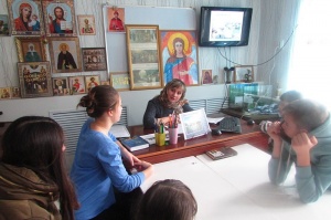 Библиотекари рассказали ученикам воскресной школы о Великом Новгороде