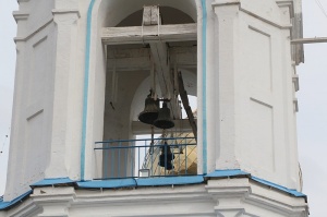 Архиерей освятил новые колокола для Казанского храма села Спасского и совершил в нём всенощное бдение