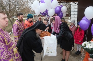 Архиерей совершил Литургию в Ильинском храме города Будённовска