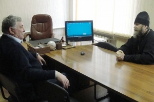Священник встретился с директором казачьего кадетского корпуса