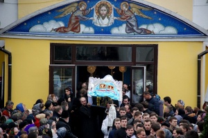 Епископ Гедеон принял участие в похоронах митрополита Нифонта (Солодухи)