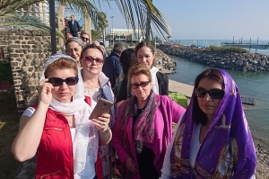 Георгиевские паломники посетили святые места и достопримечательности в окрестностях Галилейского моря