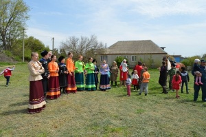 Детский пасхальный казачий праздник прошёл у храма села Новоселицкого
