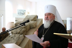 Епископ Гедеон побывал на презентации медали «Ставропольский крест»