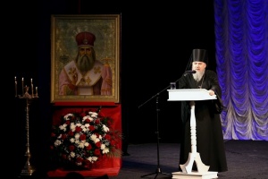 Епископ Гедеон принял участие в торжественном акте по случаю 150-летия преставления свт. Игнатия Брянчанинова