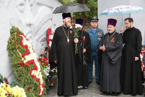 Духовенство и прихожане храмов Епархии приняли участие в мероприятиях Дня Победы