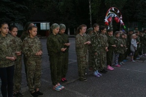 В День памяти и скорби в епархиальном детском лагере «Радуга» прошли патриотические мероприятия