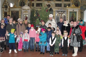 Детей с ограниченными возможностями поздравили с праздником Рождества Христова