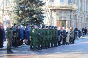 Благочинный Георгиевского округа принял участие в митинге по случаю 75-й годовщины освобождения Георгиевска от фашистов