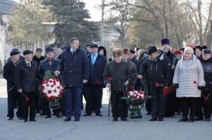 В Будённовске отметили 75-ю годовщину освобождения города от немецко-фашистких захватчиков