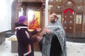 Память о священномученике Михаиле Лисицыне хранят теперь и в селе Александровском
