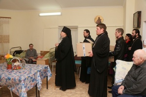 Епископ Гедеон посетил Дом милосердия в честь святой Ксении Петербургской