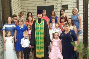 В православном развивающем центре села для дошкольников села Прасковея прошли первые выпускные утренники