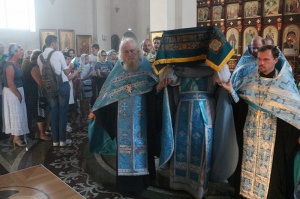 В Георгиевском соборе отпраздновали Успение Пресвятой Богородицы