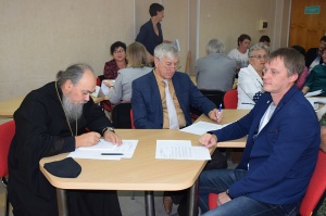 Епископ Гедеон принял участие в очередном заседании Общественного совета Георгиевского городского округа