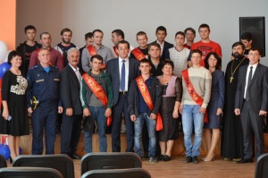 День призывника отпраздновали в селе Новоселицком