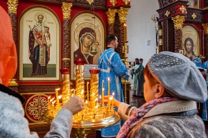 В Георгиевском соборе почтили память Казанской иконы Божией Матери Пресвятой Богородицы
