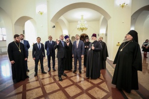 Епископ Гедеон посетил собор святого князя Владимира в городе Ставрополе